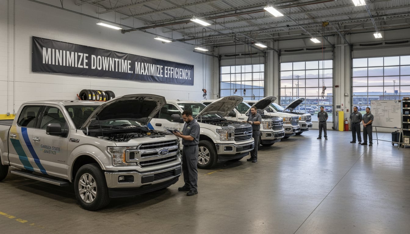 Reducing Downtime With Truck Service Centers in New Jersey: A Key to Pickup-Truck Fleet Efficiency