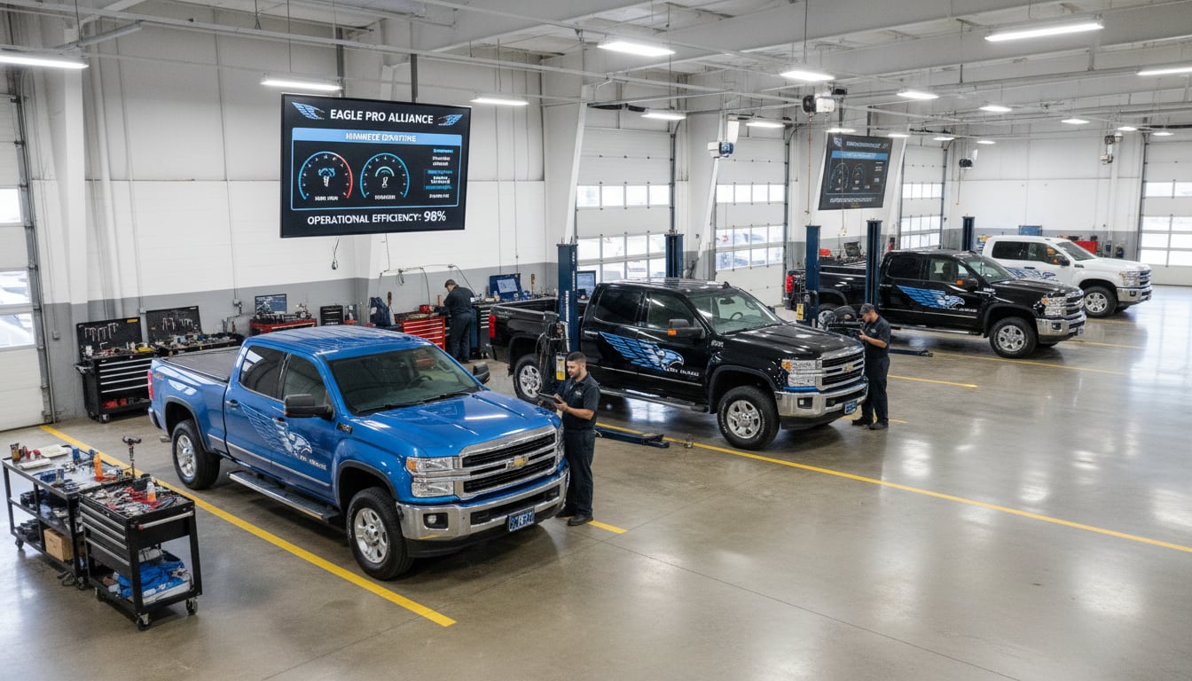 Reducing Downtime With Truck Service Centers in New Jersey: Enhancing Pickup Truck Fleet Efficiency