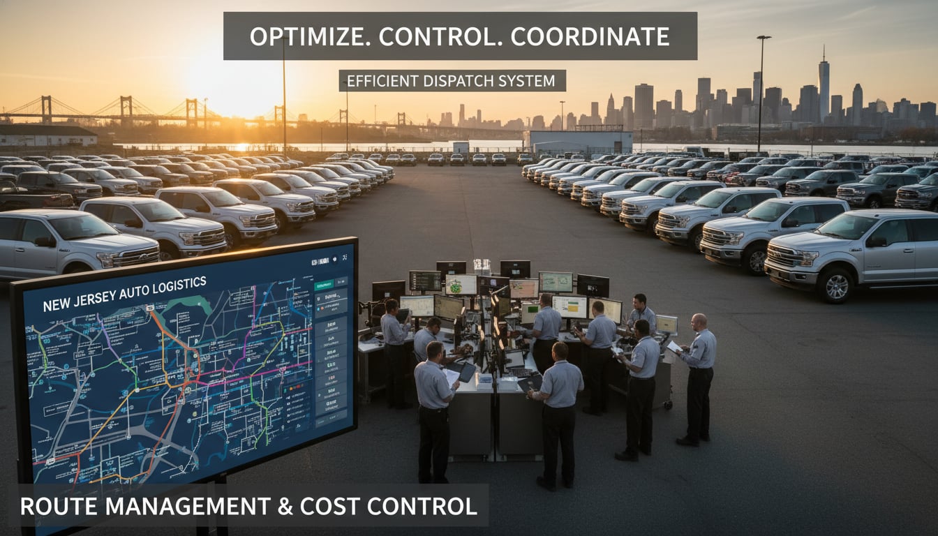 Dispatch Systems for Pickup Truck Auto Logistics: Optimizing Fleet Efficiency in New Jersey
