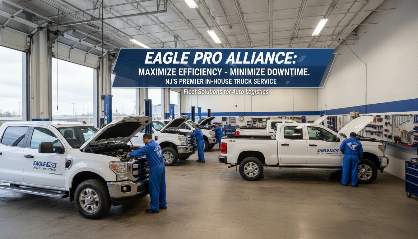 Reducing Downtime With Truck Service Centers in New Jersey: Boosting Pickup-Truck Fleet Efficiency