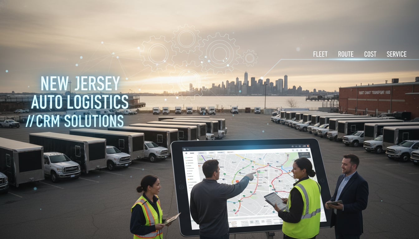 CRM Solutions for Pickup Truck Transport Companies: Enhancing Fleet Efficiency in New Jersey’s Auto Logistics Sector