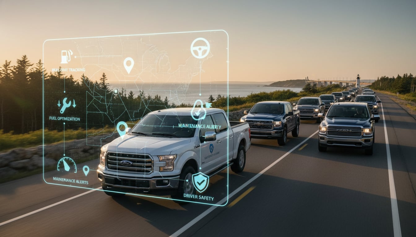 Telematics for Pickup Truck Fleets on the East Coast: Enhancing Efficiency for Auto Logistics Operators