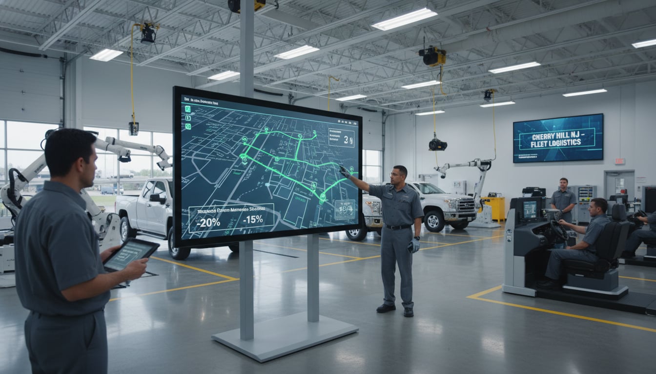 Truck Fleet Maintenance Automation in Cherry Hill NJ: Enhancing Pickup-Truck Logistics Efficiency