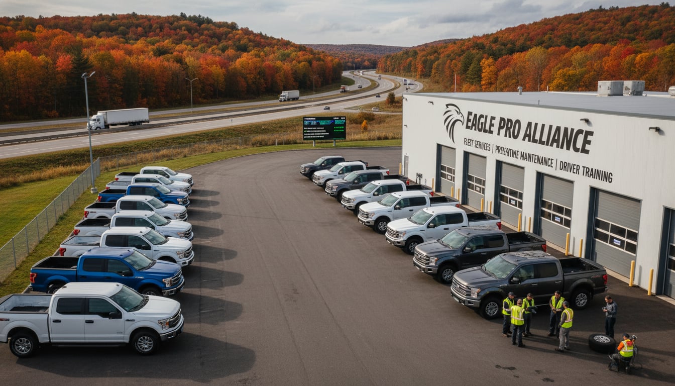 Pickup Truck Fleet Management for Northeast Auto Logistics: Optimizing Operations in New Jersey and Beyond