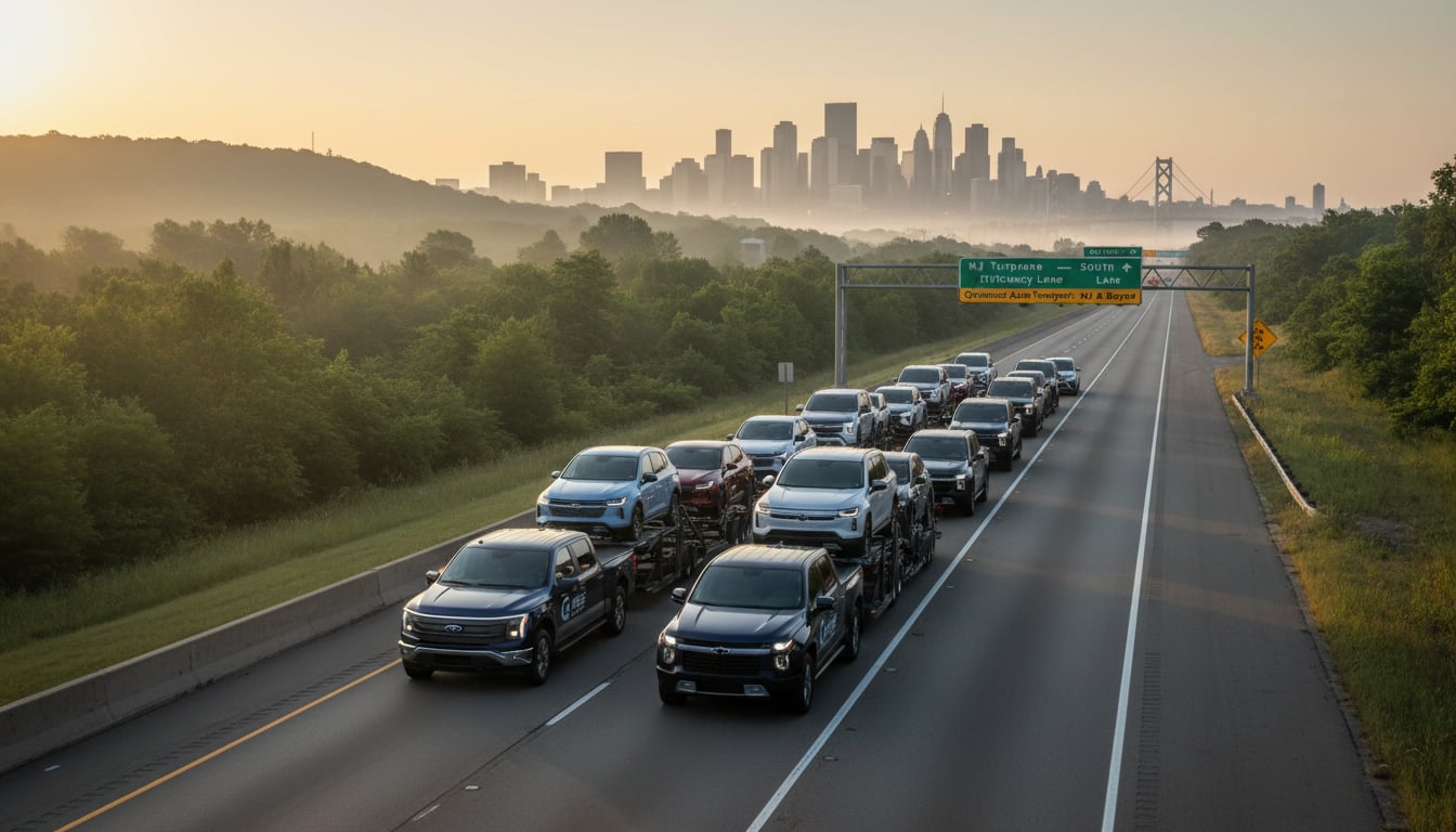 How Pickup Truck Fleets Handle Auto Transport Logistics for New Jersey Operations