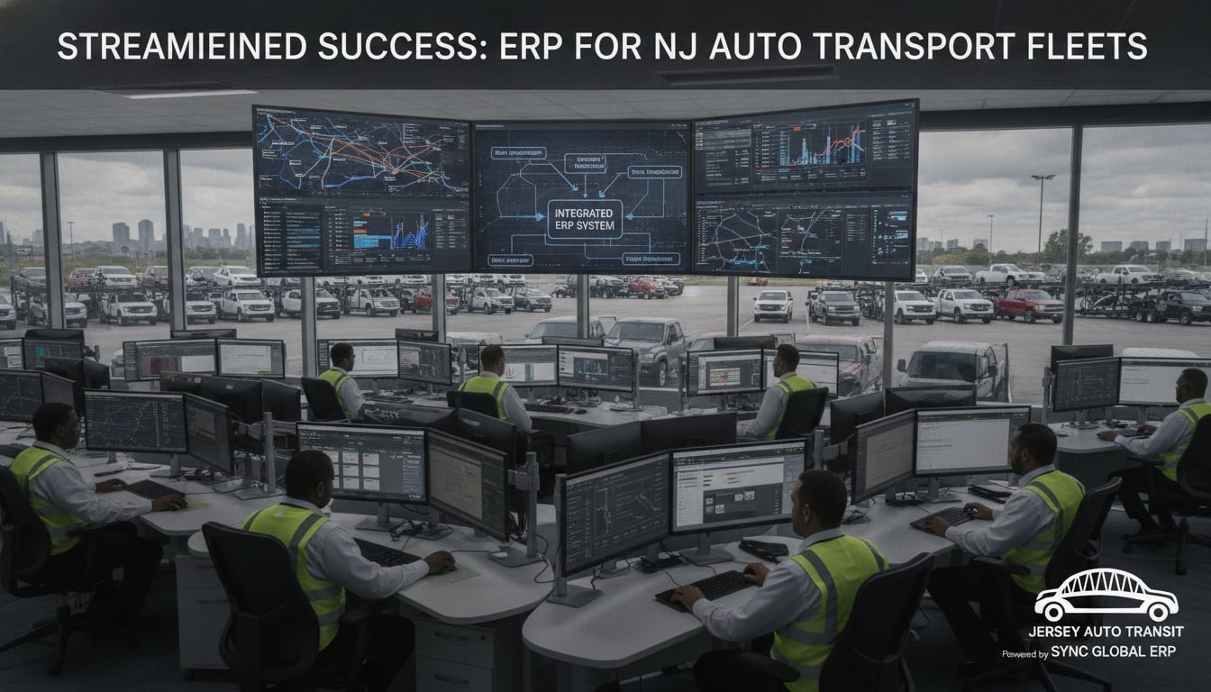 Integrating ERP Systems into Modern Auto Transport Logistics Workflows