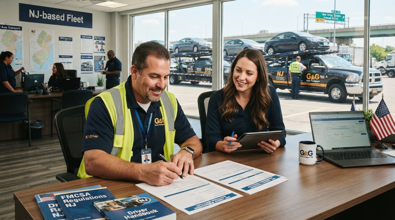 Onboarding Guide for Auto Transport Drivers Hiring Today: Optimizing Pickup-Truck Fleet Operations in New Jersey