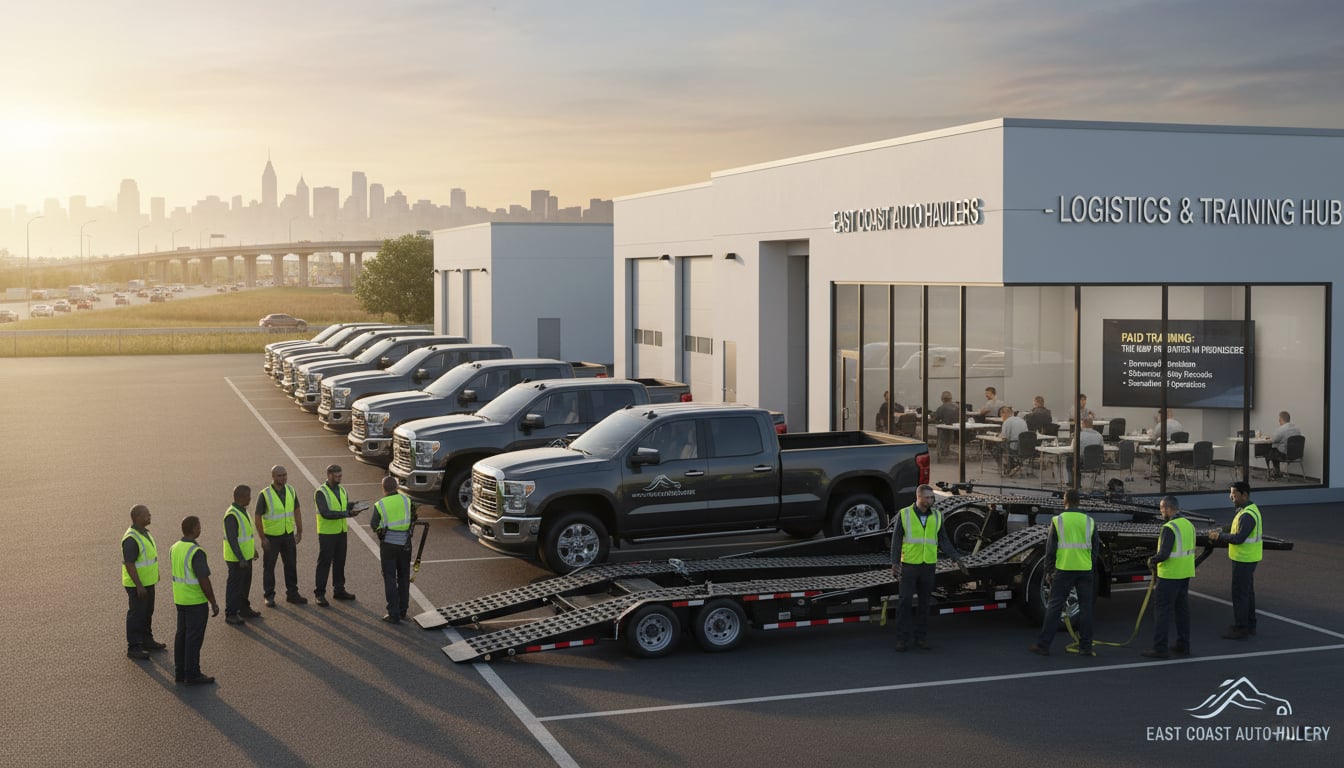 Why Auto Transport Drivers Hiring Programs Are Shifting to Paid Training