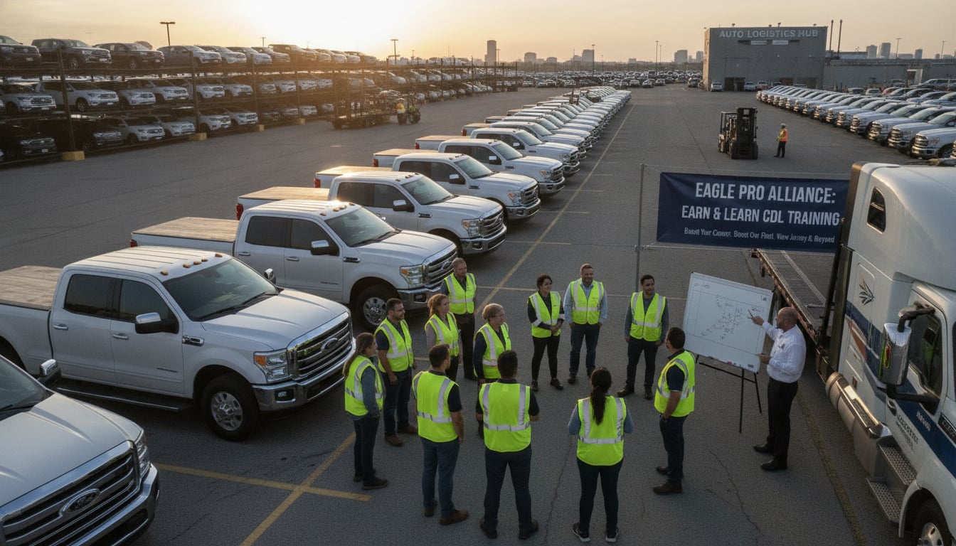 Earn While You Learn with Free CDL Training for Drivers: Boosting Pickup-Truck Fleet Efficiency in New Jersey