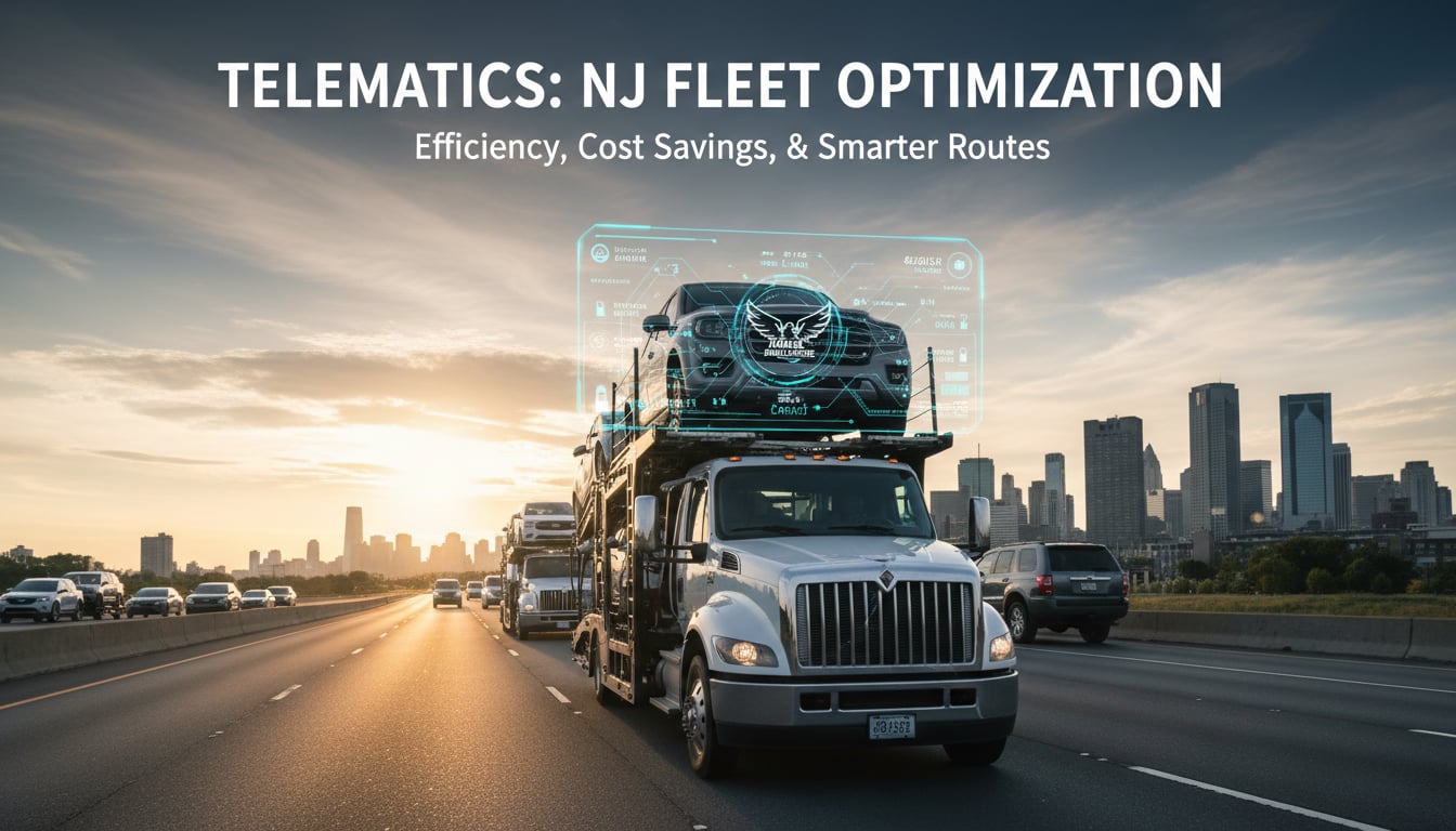 Integrating Telematics for Pickup Truck Auto Transport Fleets in New Jersey
