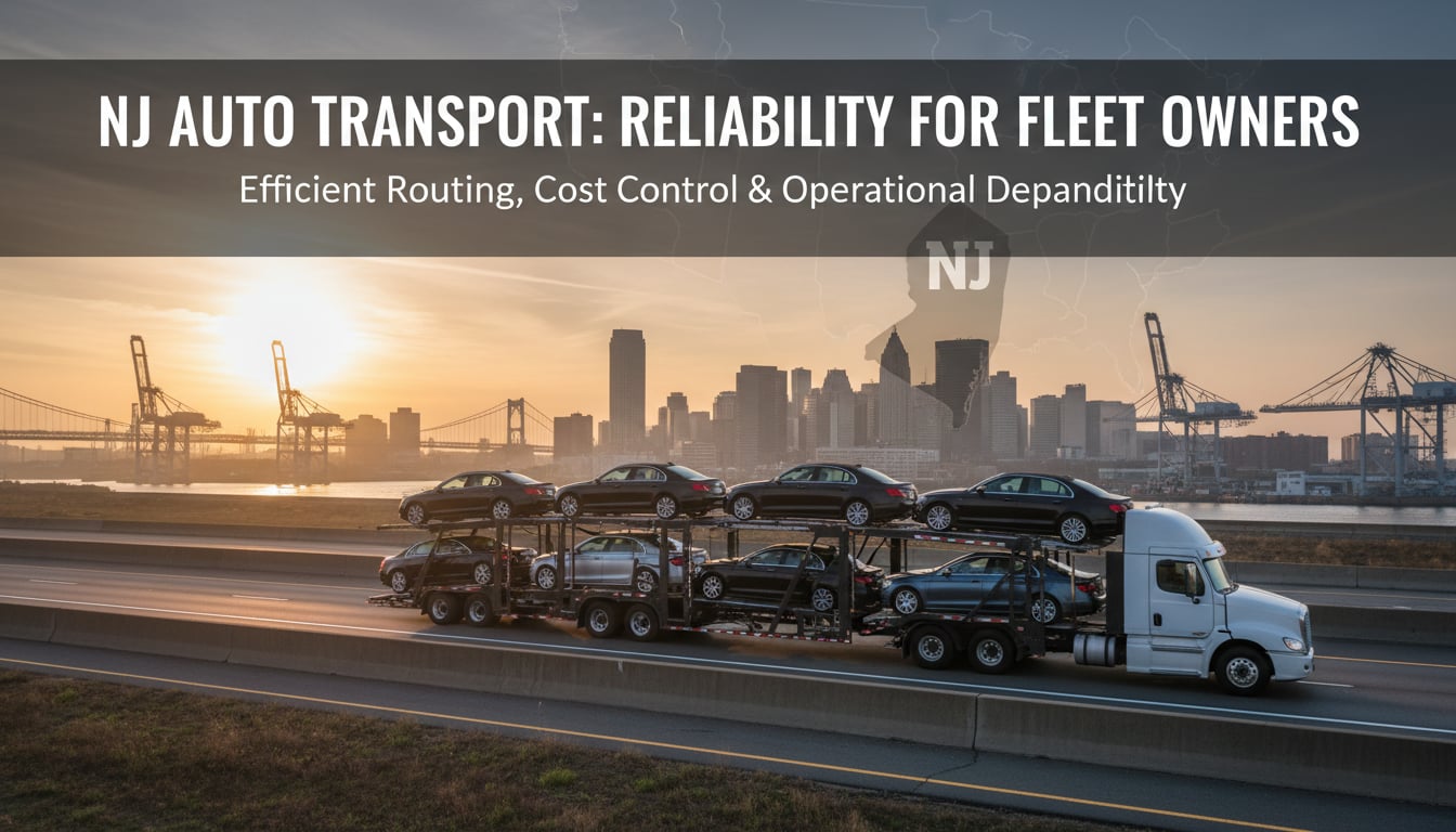 Choosing a Reliable Auto Transport Company in New Jersey: A Practical Guide for Industry Professionals