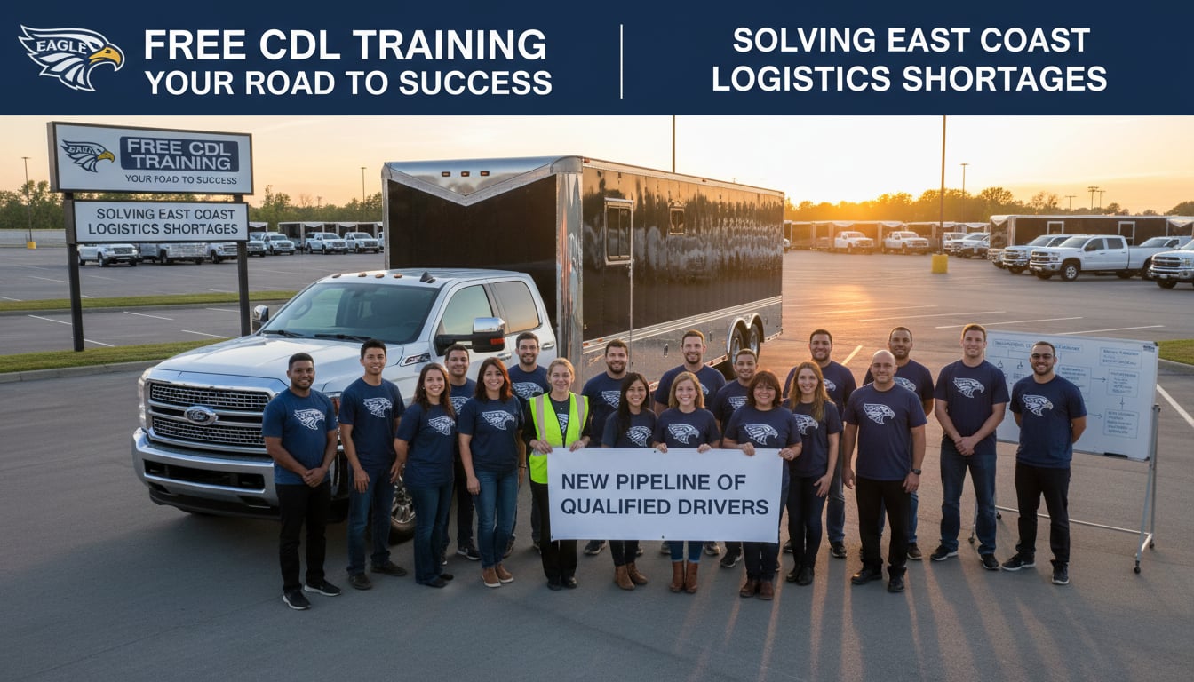 Why Free CDL Training for Drivers Solves Regional Logistics Shortages in New Jersey’s Auto Transport Industry