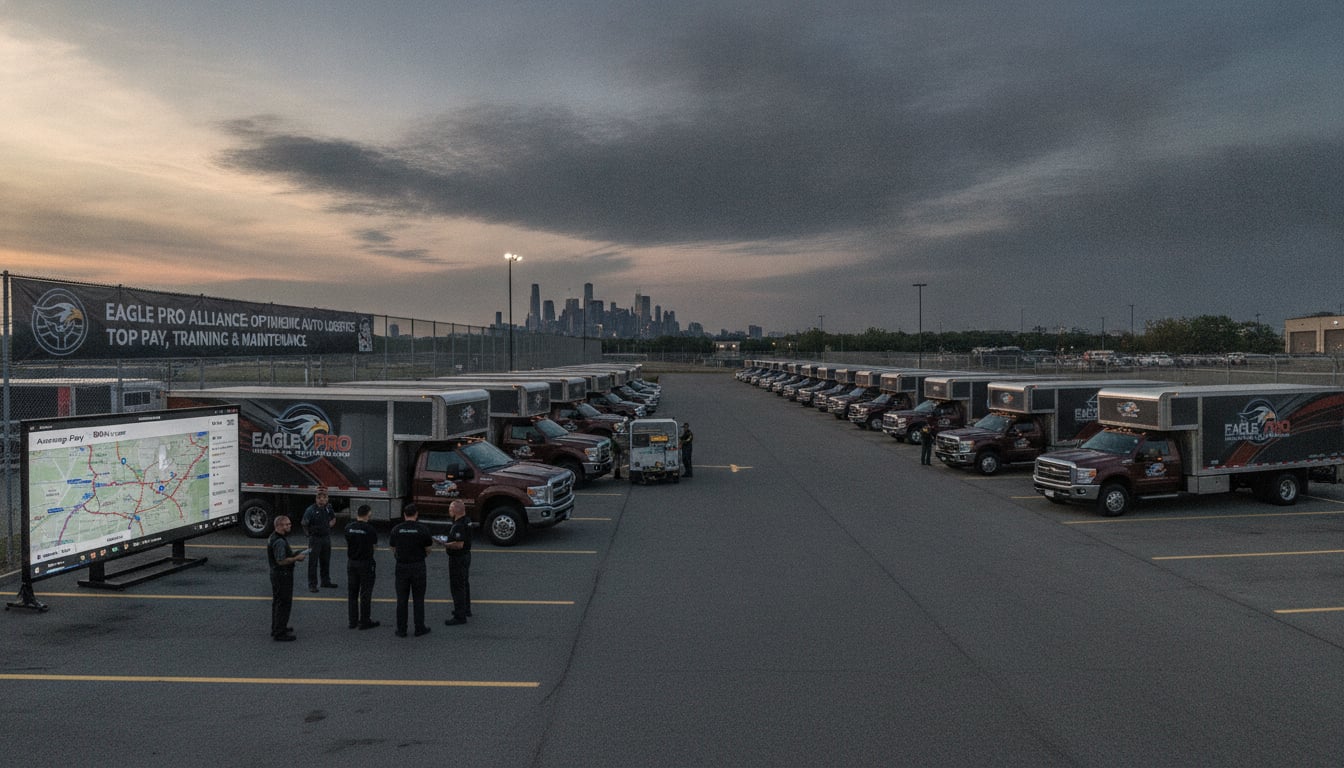 High-Paying CDL Driver Jobs in New Jersey for Auto Logistics: Optimizing Pickup-Truck Fleet Operations